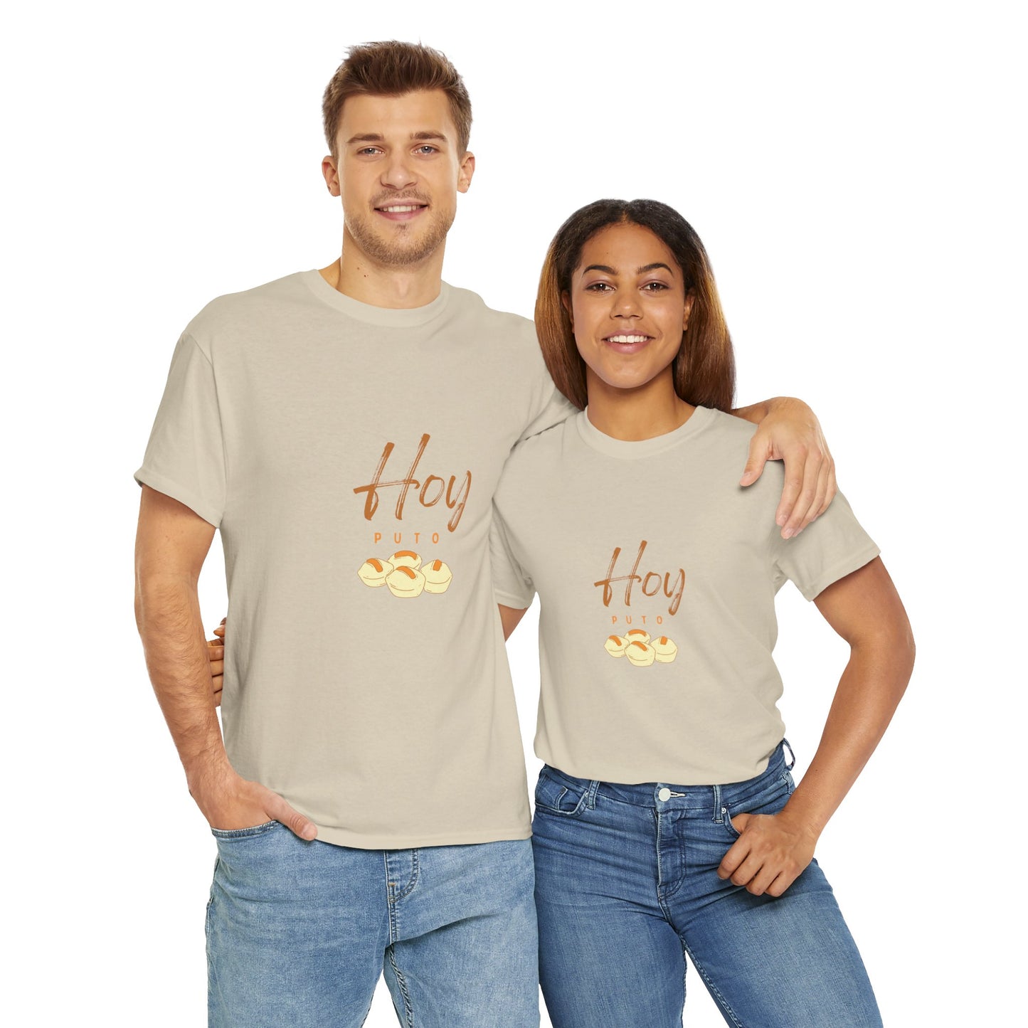 Hoy Puto (desert) Unisex Heavy Cotton Tee