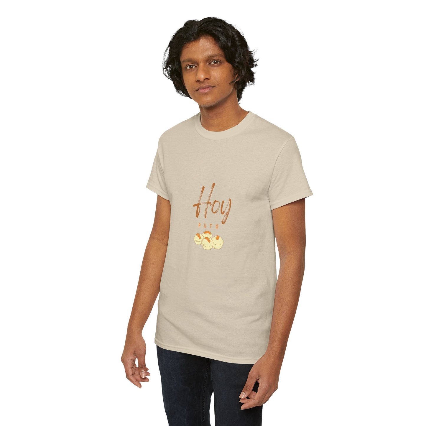 Hoy Puto (desert) Unisex Heavy Cotton Tee