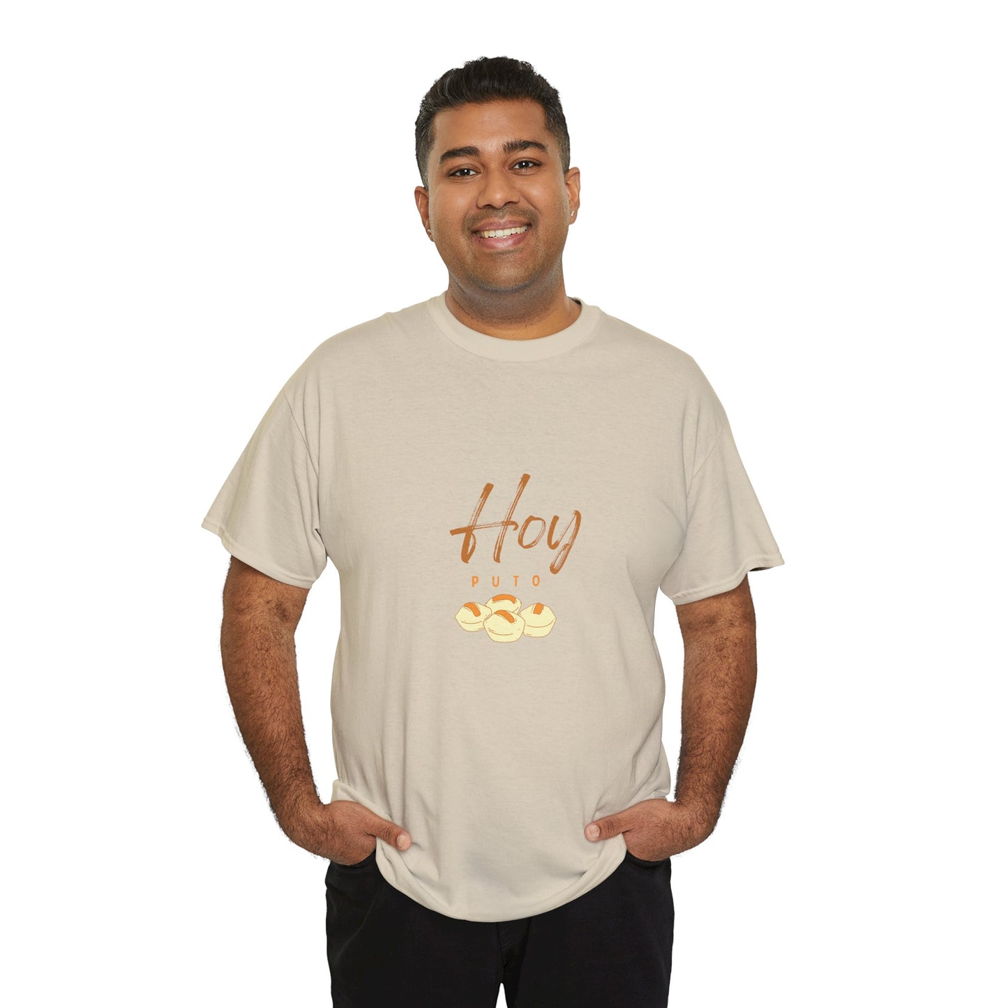 Hoy Puto (desert) Unisex Heavy Cotton Tee